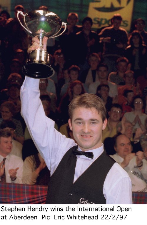 Stephen Hendry MBE Scotland 